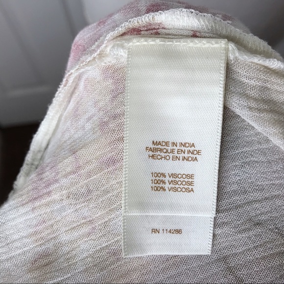 FRYE X ANTHROPOLOGIE Floral peasant blouse medium - Picture 12 of 13